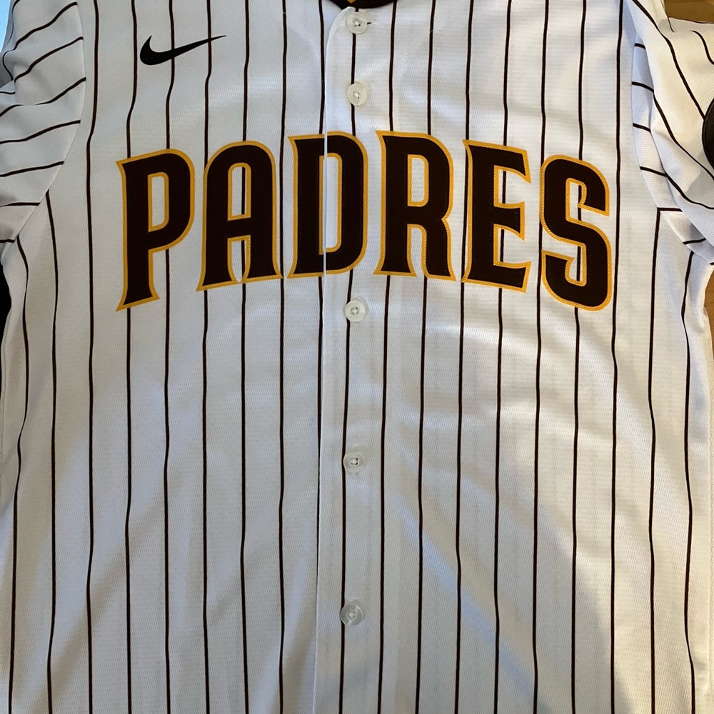 Nike Custom San Diego Padres Jersey - Small